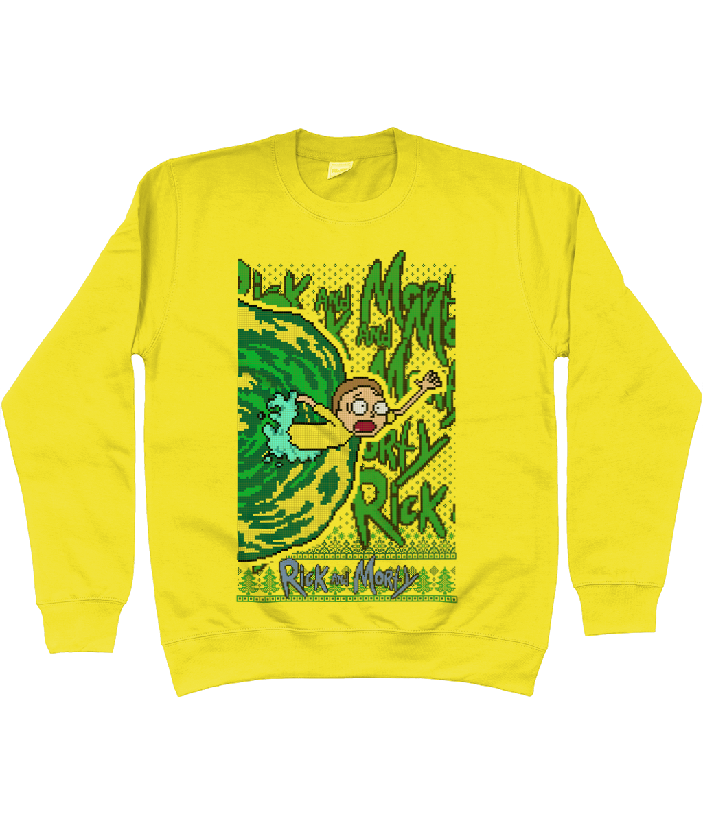 Xmas Sweaters  Rick and Morty